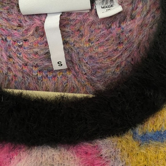 THE Ragged Priest Fluffy Knitted Sonic Jumper Sweater Sz S - Picture 9 of 12